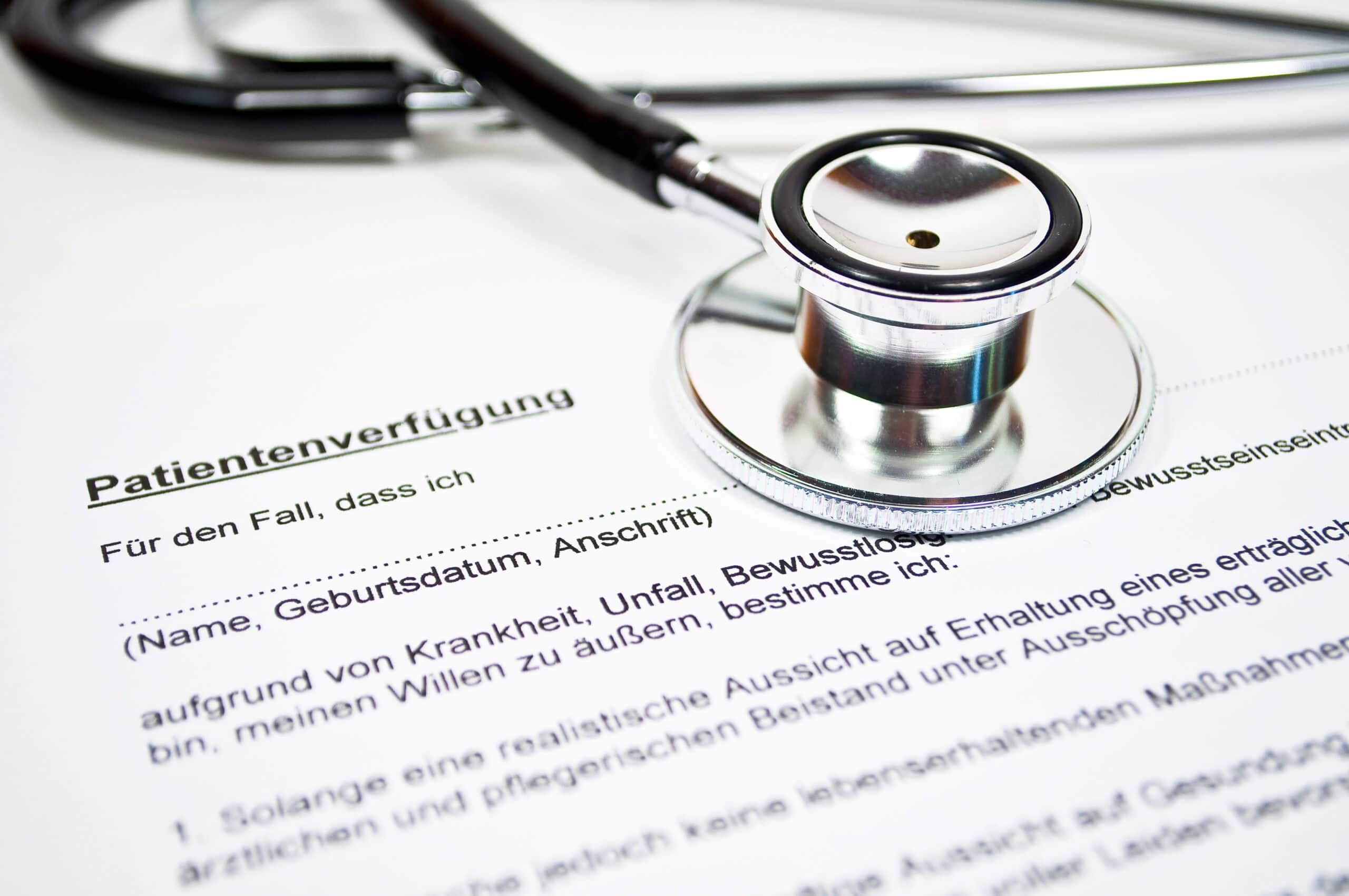 Hausarzt Praxis Söchtenau - Leistung - Patientenverfügung Hausarzt Praxis Söchtenau - Leistung - Patientenverfügung