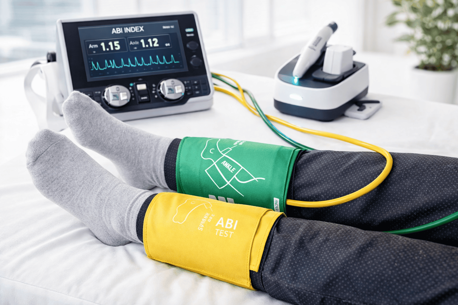 Bestimmung des Knöchel-Arm-Index (Abi-Messung) Hausarzt Praxis Söchtenau - Leistung - Impfung